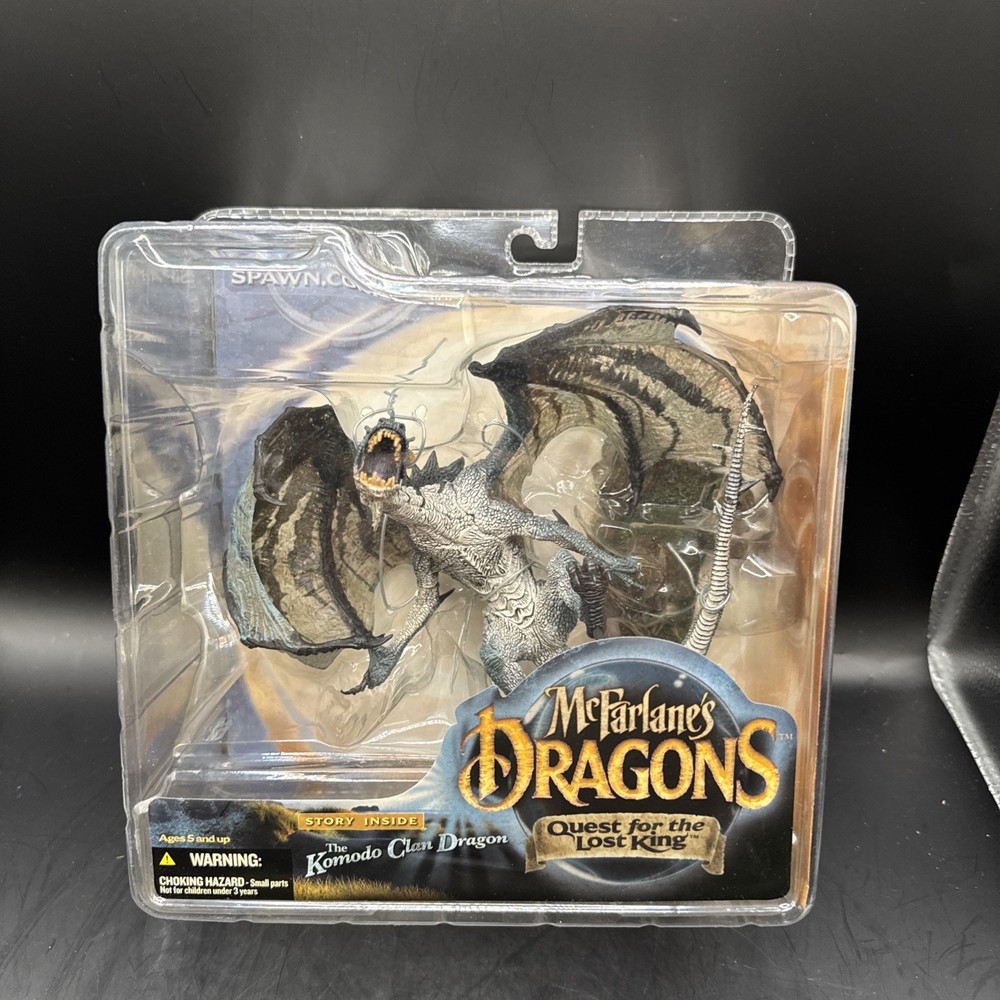 Mcfarlane Dragons Quest For The Lost King “The Komodo Clan Dragon” NIP
