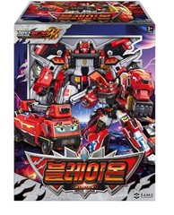 Metal Cardbot W Blaion Fire Engine Truck Transforming Robot Action Figure