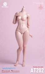 US Worldbox 1:6 AT202 Pale Skin Plump Hip 12 inch Female Action Figure Body Toys