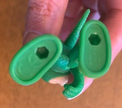 PJ Masks Gekko Green Disney Jr. Action Figure Toy 3 1/4″ plastic