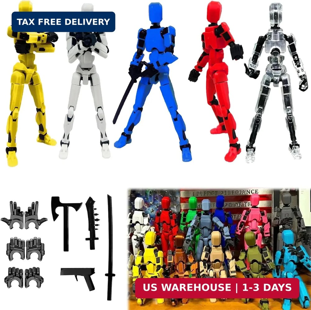 2026 New Assembly Completed-Titan 13 Action Figure,Dummy Robot 13 Action Figures