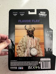 McFarlane Toys Music Maniacs Hip Hop Flavor Flav 6” Action Figure New in Package