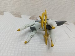 Pokemon SHODO Vol.7 Arceus Figure + Extension parts BANDAI Judgment Sinnoh