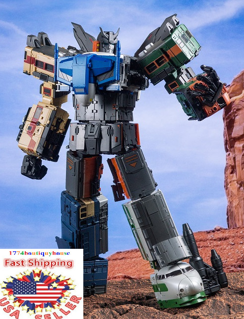 NEW Moon Studio MS 01 TO 06 COMBINATION TRANSFORMERS Trainbot Raiden 50 CM USA