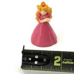 Vintage 1989 Princess Peach Applause PVC Toy/cake topper- Super Mario Bros.