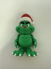 Grinch Cute 3D printed Mr Grinch Santa Hat Articulated Fidget Toy
