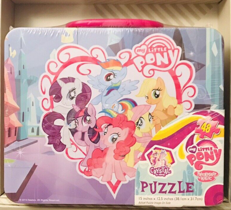 My Little Pony Crystal Empire Puzzle Friendship Is Magic 48 pc. lunch box