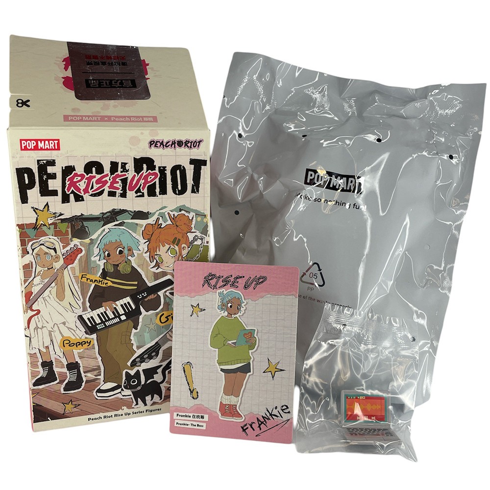 POP MART x Peach Riot Rise Up Series Confirmed Figure – Frankie The Boss