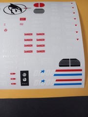 Gi Joe 1984 Killer Whale Sticker Sheet, New Custom Sticker Sheet, Peel & Stick !
