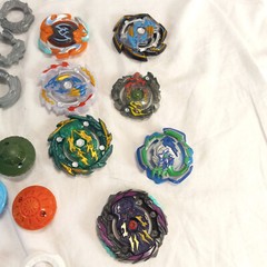 Random Lot of Beyblade Metal & Plastic Parts Pieces