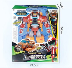 Color Box Tobot Transform Car Action Doll MINI Warrior Car Children’s Gift