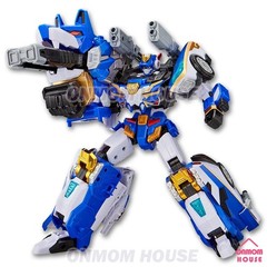Metal Cardbot W BLUECOP W Transforming Patrol Car Robot Korean Toy 2025