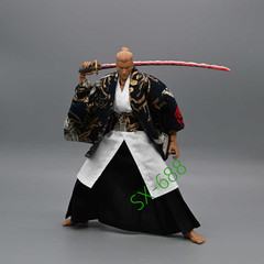 1/12 Scale 6″ Action Figure Samurai Warrior Costume romankey Clothes Model