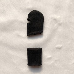 Handmade 1/12 Scale Balaclava Hat Face Mask Scarves For 6″ CrazyFigure Accessory