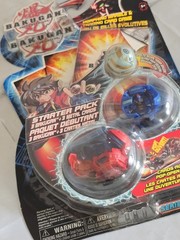 Bakugan Battle Brawlers Series 1 Starter Pack 2007 Griffon Laserman Gorem