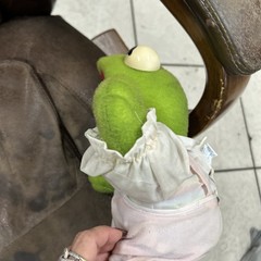 Vintage 1983 Kermit The Frog Stuffed Hasbro Softies Muppet Babies Plush Doll 12″