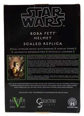 MASTER REPLICAS STAR WARS ESB BOBA FETT HELMET 1/2 SCALED REPLICA SW-359 NEW *US