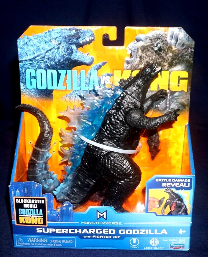 GODZILLA VS KONG HONG SUPERCHARGED GODZILLA ACTION FIGURE 2021 PLAYMATES