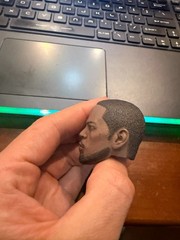 1/6 Kaustic Plastik kp 04 3 Jamie Foxx Django Unchain head sculpt
