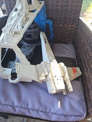 Vintage 1980s Star Wars Lot Of 5 Incomplete Ships 4 Parts Or Restorat Pre Owned