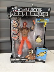 WWE Jakks Pacific Rey Mysterio 2009 Deluxe Aggression Series 21 Figure NIB