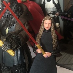 Star Wars Black Series Lot 2 Custom Sith Figures Leia Starkiller, Darth Mad Klaw