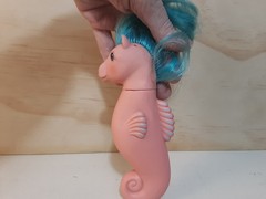 Vintage G1 My Little Pony Wavedancer Sea Pony 1984 Hasbro Pink Blue Hair