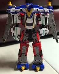 TOBOT V GIGANT SAVER Gigant-V Twin Blade 4-Integration Transforming Robot set