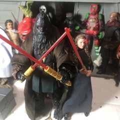 Star Wars Black Series Lot 2 Custom Sith Figures Leia Starkiller, Darth Mad Klaw