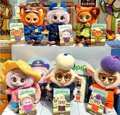Authentic MINISO Disney Zootopia Series Vinyl Plush Blind Box Figure Toy Gift