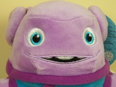 Home Oh 6.25″ Plush Stuffed Animal Doll Alien Figure Toy Purple **NEW W/ TAGS**
