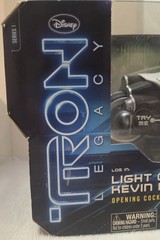🔥🔥2010 DISNEY TRON LEGACY LIGHT CYCLE: KEVIN FLYNN VEHICLE – SERIES 1 **NEW**