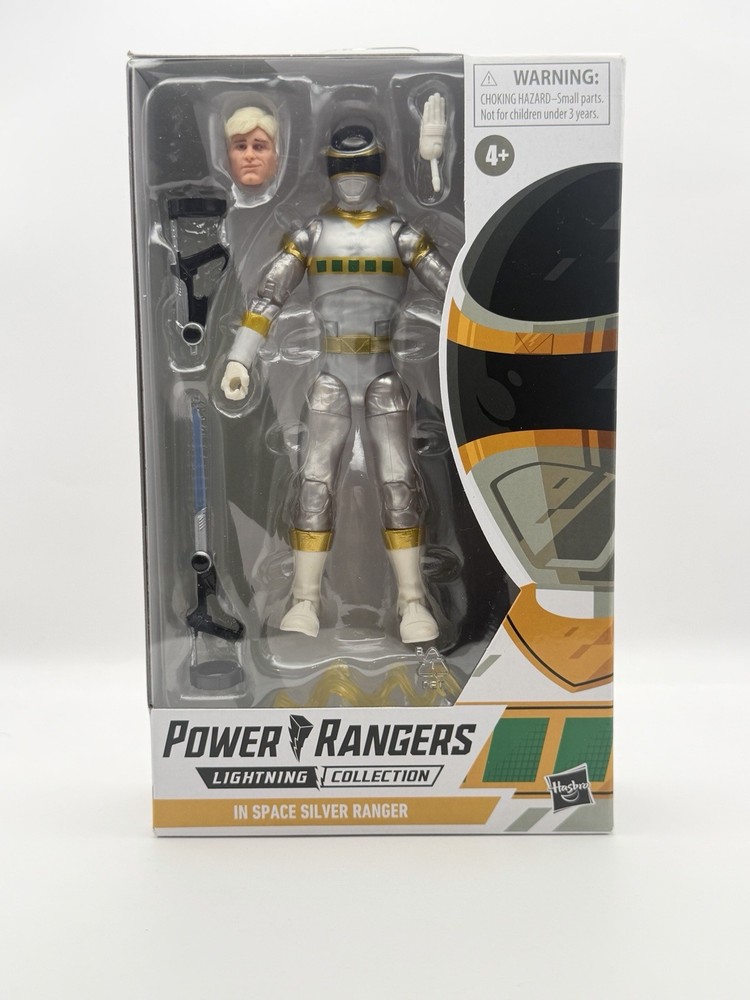 POWER RANGERS Lightning Collection: ZHANE In Space SILVER RANGER NIB – 6” Figure