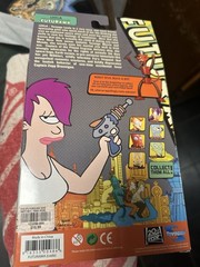 Futurama LEELA 6” figure w/ Robot Devil Build-A-Bot Part 2007 Toynami NEW