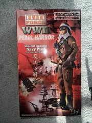 Elite Force 12” action figure WWII Pearl Harbor Japanese Navy Pilot Sakae 1/6
