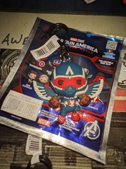 Captain America Brave New World Monogram International 3D Figural Bag Clips
