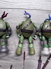 Kaiyodo Revoltech Teenage Mutant Ninja Turtles 2012 Set Of 4 INCOMPLETE