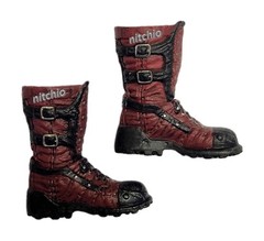 Mezco One:12 Doc Nocturnal Monster – ARMORED BOOTS 1/12 Scale Fodder