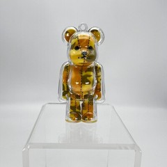 Medicom Bearbrick 100% Clear Display Case Protector And Keychain – NEW