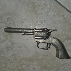 Lot Of 5 – 1950’s Kids Metal Toy Cap Gun Pistols – Vintage