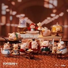 TOP Lulu The Piggy Blind Box Figures – Pigchelin Restaurant Series Toys