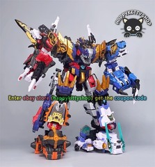 Miniforce Dinoid Warrior Tira Rex Kaiser D9 TRANS HEAD Transform Robot Boys Toy
