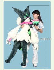 Anime 1:1 Giant Meowscarada Plush Doll Stuffed Toy Cosplay 80CM/150CM Xmas Gift