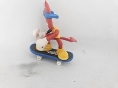 World Industries Tech Deck Dude Devil Man 2001 with Board No Pitchfork Used