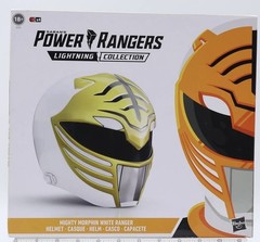 White Ranger Helmet SIGNED Jason David Frank Power Rangers Lightning Collection