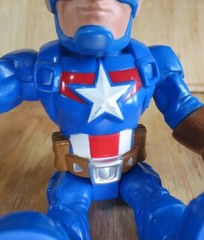 Lot of Spiderman Captain America Playskool Marvel Super Hero Adventures 5″ 2018