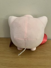 POKEMON Valentine’s Day Plush 7″ JIGGLYPUFF Holding Red Heart – So Cute NWT