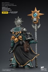 JOYTOY Warhammer 40K 1/18 Sons of Horus Dark Emissary Consul with Staff of Dark