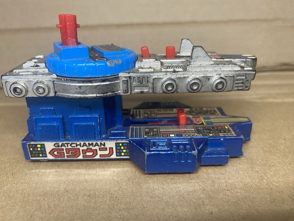 VTG Popy Science Ninja Team Gatchaman II G-Town Base PB-68 Diecast Toy 70s