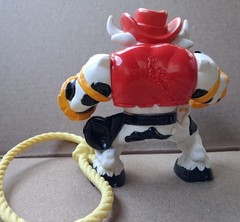 Vintage 1991 Hasbro Cowboy Of Moo Mesa Cowlorado Kid Colonel Cudster set of 2